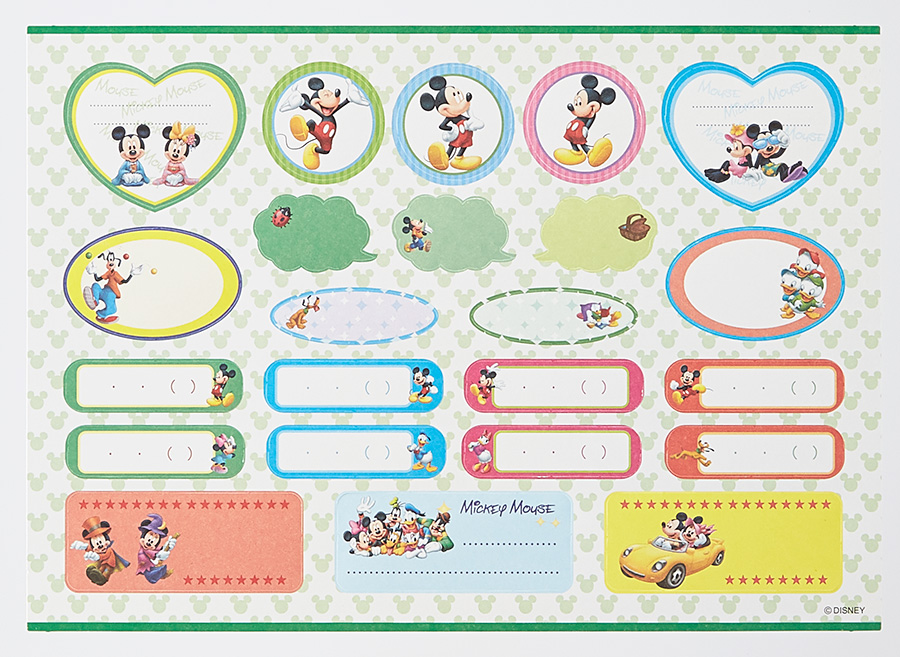 フォトコーディネイトセット／ミッキーマウス｜フランクリン