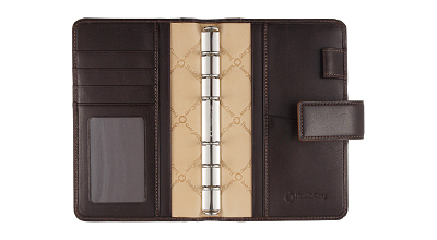 フランクリンプランナー　クラシックサイズ　システム手帳　ブラウン アースカラー・バインダー｜フランクリン・プランナーのシステム手帳