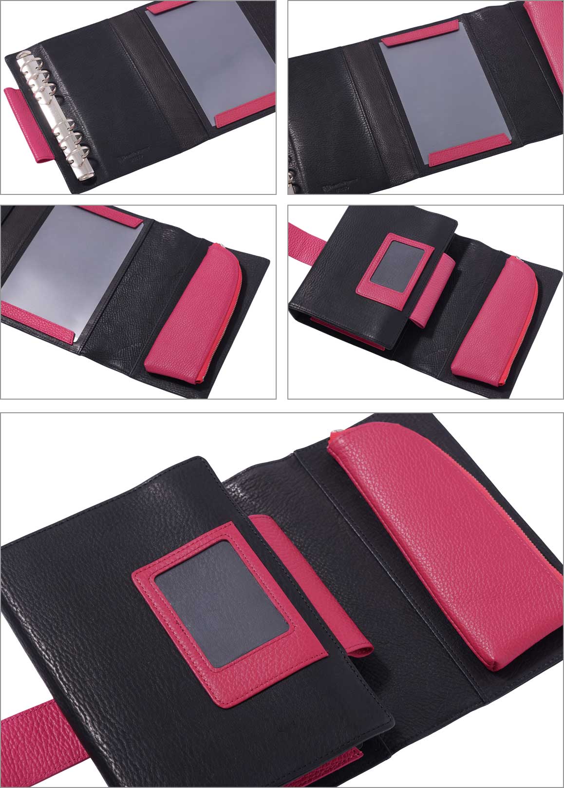 ピンクハート・ポルティ・バインダー｜フランクリン・プランナーの