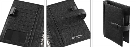 プリズムエンボスレザー・バインダー｜フランクリン・プランナーの