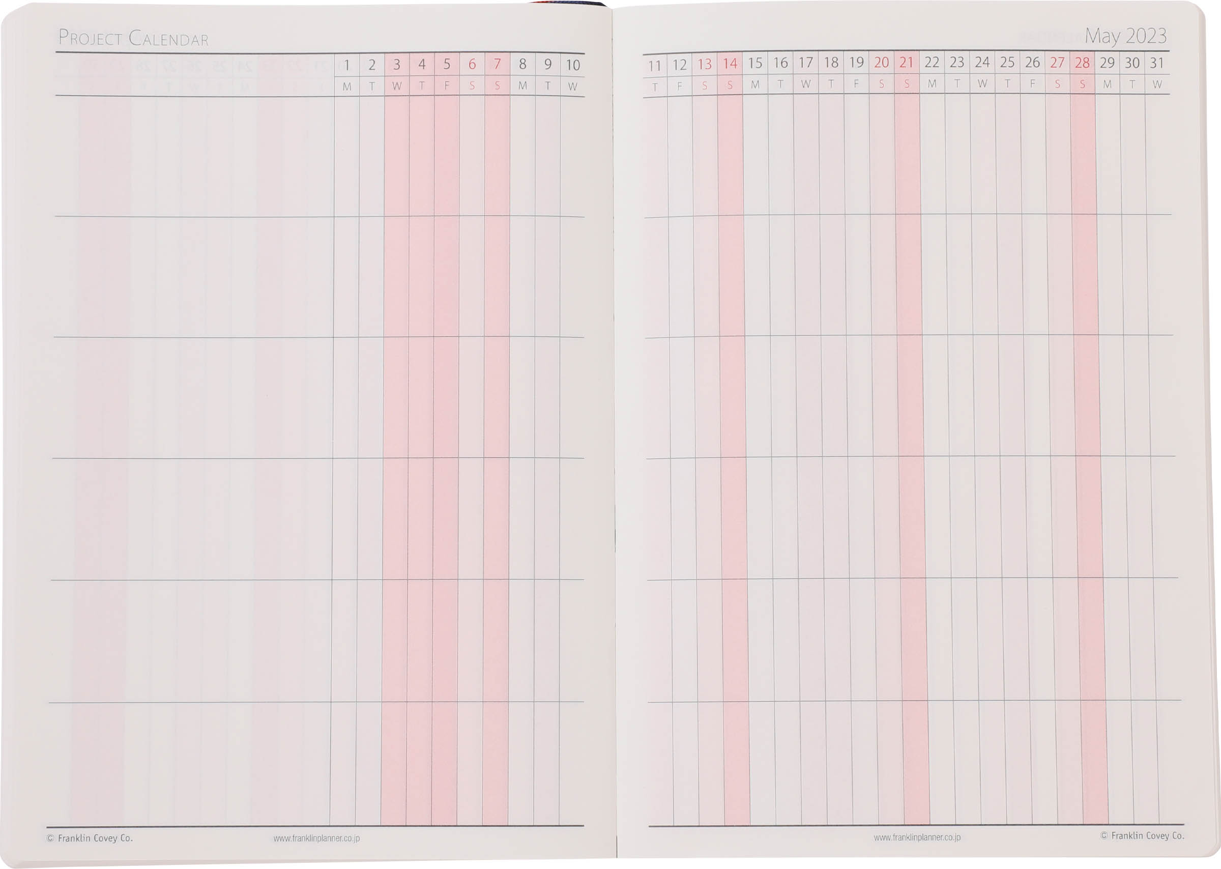 Hammond & Stephens Undated Weekly Student Planner, 7 x 11